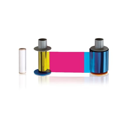 SICURIX Fargo YMCK Full-Color Ribbon for HDP5000 Printers 84051